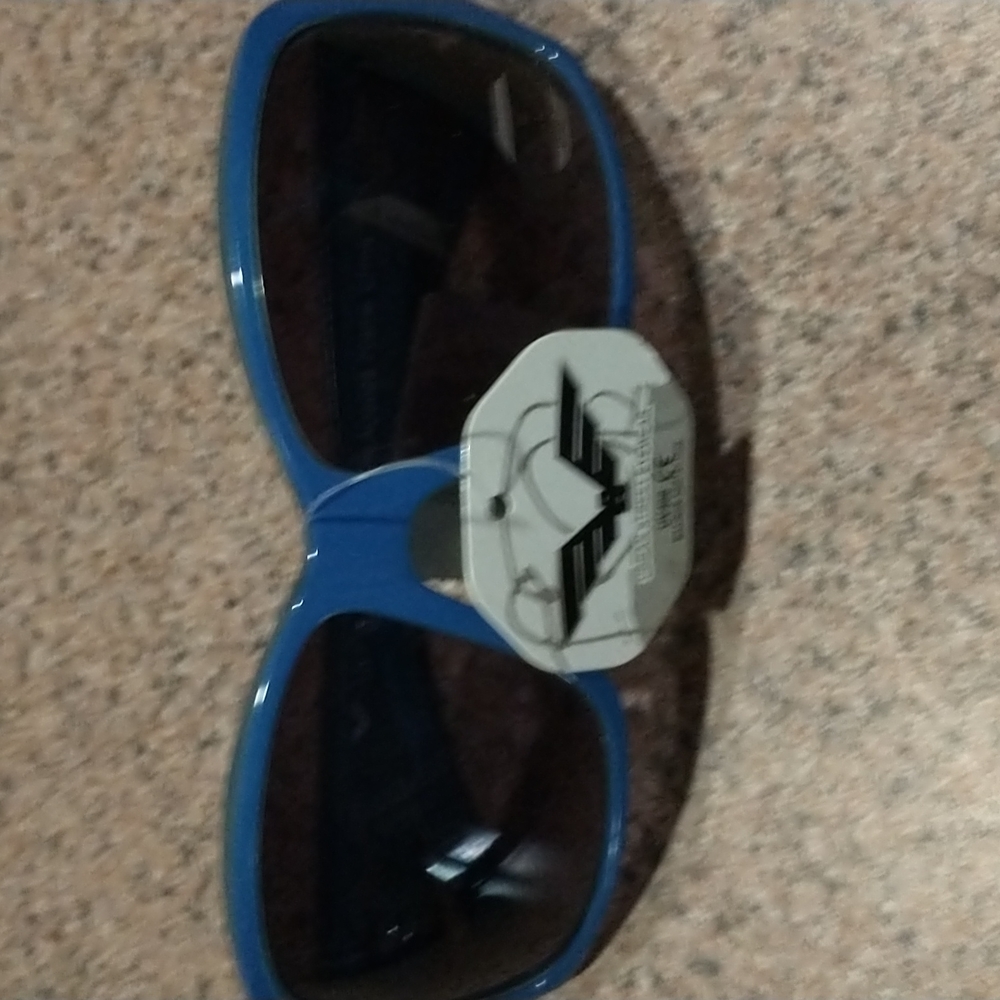 Urban Street Eyewear blue frames with tinted lens UV400
